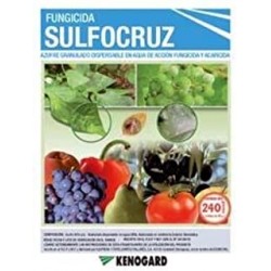 Sulfocruz (50 gr.) Azufre 80% fungicida ecológico y JED